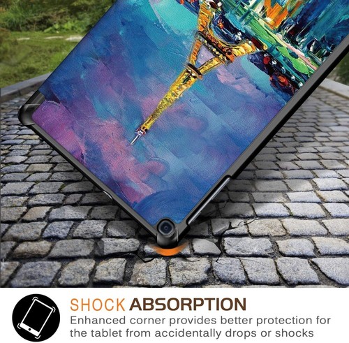 SMART COVER + SCHUTZGLAS FOLIE FÜR SAMSUNG GALAXY TAB A 10.1 T510 2019 HÜLLE -3 - Bild 27 von 30