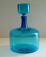 Husted Glass Works Blenko Reproduction Glass Style 5816 Stopper Colors