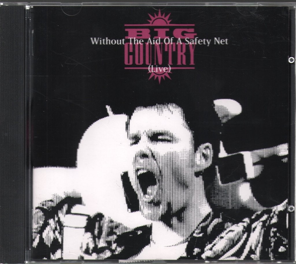 Big Country Without the Aid of A Safety Net (Live) CD Europe Compulsion