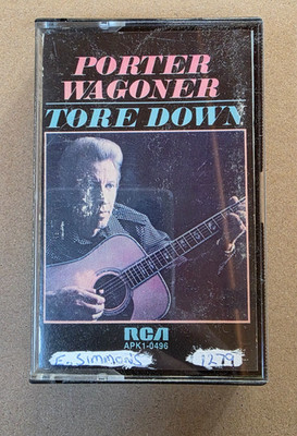 PORTER WAGONER - TORE DOWN -cassette