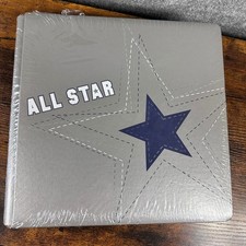 NEW SEALED Creative Memories All Star Gray Navy Blue Star Album Scrapbooking DIY