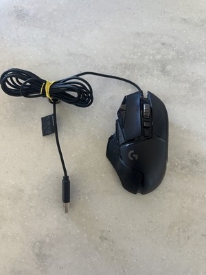 Logitech G502 HERO Wired Gaming Mouse Black USB-A High Performance Sensor