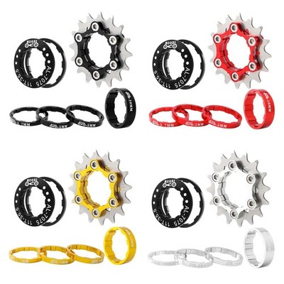 1Speed 16T Kassette Single Cog Set Rennrad MTB Ritzel Komponentengetriebe