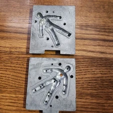 Power Ranger Red Ranger #156 & #157  Creepy Crawler Metal Molds 1994 Saban 