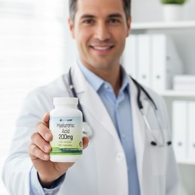 Hyaluronic Acid Capsules 200mg Per Serving - By Paklabs 2