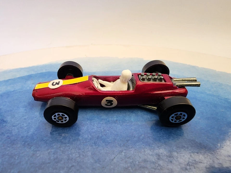 Matchbox Superfast MB19-A1: Lotus Racing Car (original Type G Box) - image 4 of 4