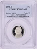 1978 S 5C JEFFERSON NICKEL GRADED PCGS AS PR70 DCAM "GEM" SUPER "CAMEO" MB 5426