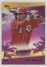 2014 Topps Card Shop Promotion Spring Fever Billy Hamilton #SF-17 Rookie RC 0o9. rookie card picture