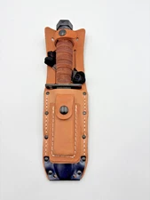 NOS US Military Ontario NY Pilot Survival Fighting Hunting Knife + Scabbard