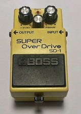 BOSS SD-1  SUPER Overdrive  Gitarren Effekt Pedal  guter Zustand