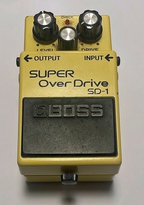 BOSS SD-1  SUPER Overdrive  Gitarren Effekt Pedal  guter Zustand  September 1997