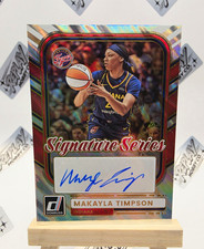 2026 Donruss WNBA Makayla Timpson Signature Series Lava Auto SS-MT Fever