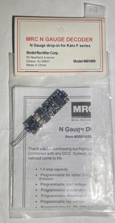 MRC DCC 1659 N Scale Kato F Unit Drop In Decoder 2