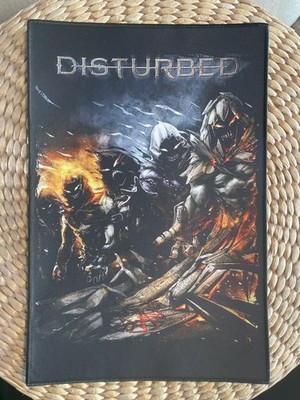 Limitiertes Disturbed -The Guy- Evolution Backpatch/Rückenaufnäher Rock am Ring