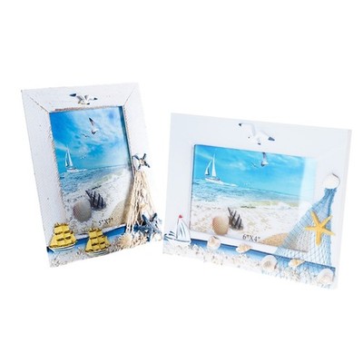 Unique 6in Frame for Cherished Memory of Beaches Ocean Cherish Family Memories