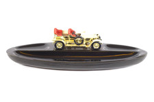 Rolls Royce Silver Ghost Diecast Desktop Pen Paperclips Holder Vintage