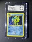 CGC 5.5 Gyarados 1999 Pokemon Base Set 6/102 Shadowless Holo English