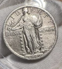 1920 Standing Liberty Quarter XF Extremely Details Cleaned