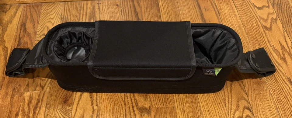 Consola organizadora universal para padres Baby Jogger portavasos negro Foto 3 de 4