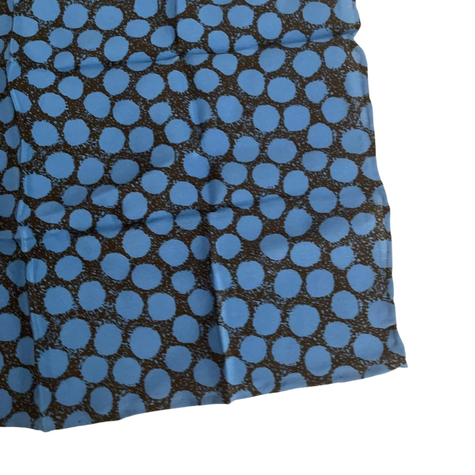 Мужской карманный квадратный носовой платок Carrot Gibbs с синим принтом 13 дюймов - Изображение 3 из 4