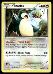 Snorlax 118/162 XY BREAKthrough Uncommon