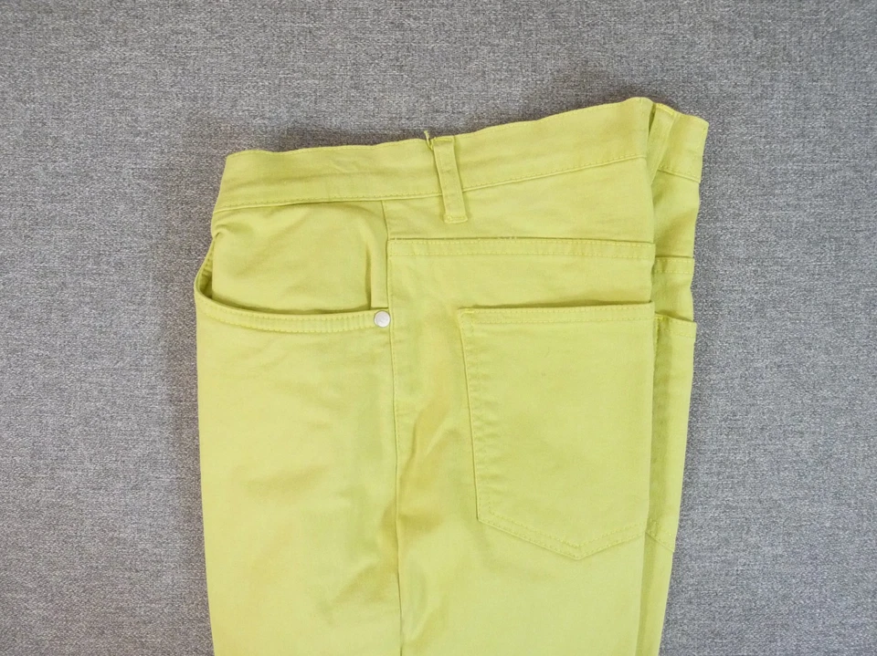 🌼 Jean/ Pantalon Droit Vert Anis- Taille 38- Antonelle Jeans - Photo 4/4