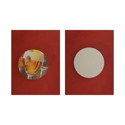 Leffe rund Glas Brauerei Bierdeckel Beermat