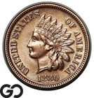 1880 Indian Head Cent Penny, Tough This Nice, Choice BU++