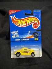1997 Hot Wheels #526 1936 Ford Coupe Neet Streeter Yellow BW 1/64 NIP 16809