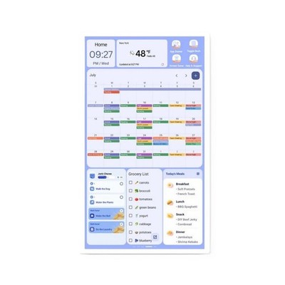 Cozyla Calendar+ Gen2 32-inch FHD Smart Family Hub Auto Sync (White)