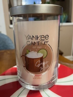 New! Yankee Candle Large Tumbler ''Ginger Mule'' 2 Wick 20oz