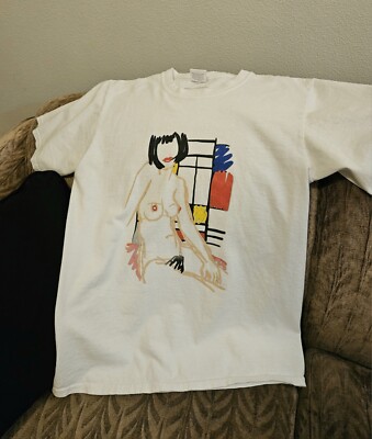 サムライ　NOAH Tom Wesselmann tee tシャツ Noah NY X Tom Wesselmann flower core logo Black Tee Sz S