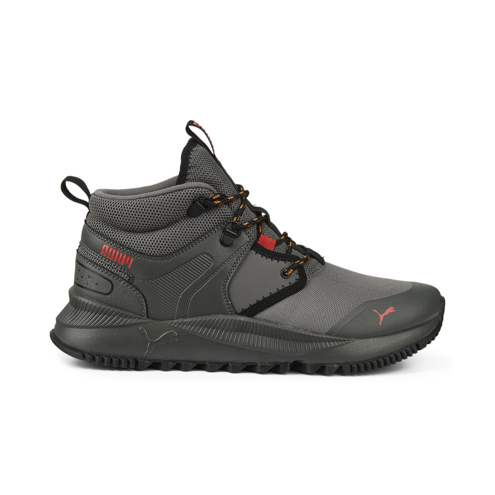Zapatos deportivos de senderismo Puma Pacer Future Trail Mid 38586603 gris lona para hombre