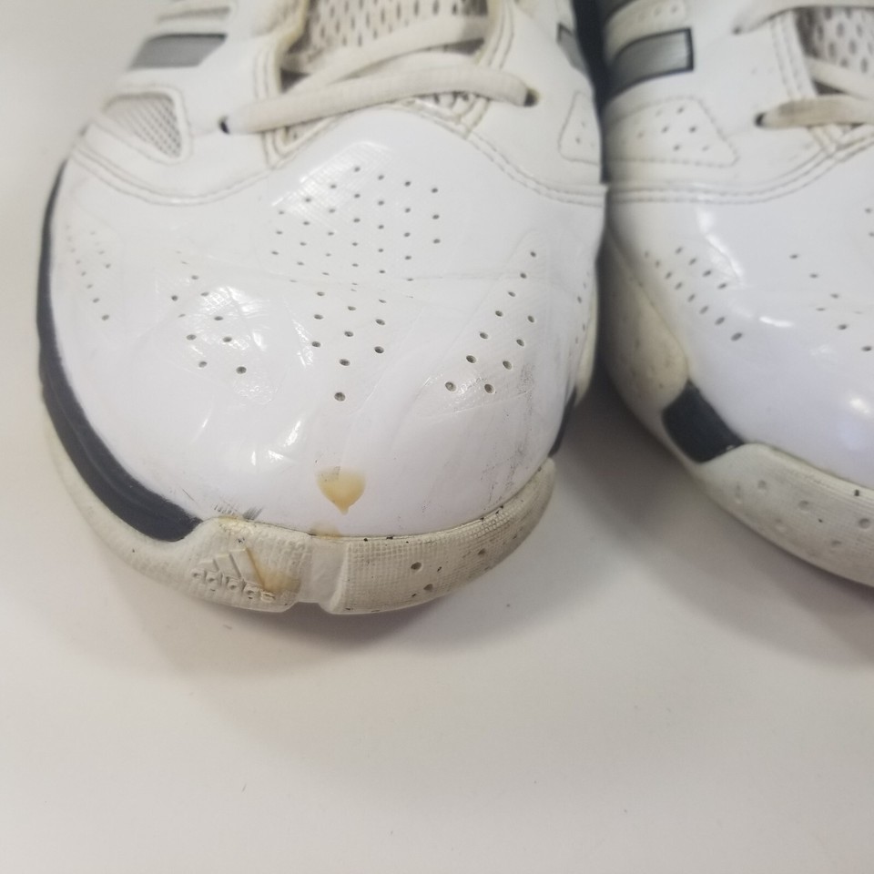 Adidas Mens sz 10 Cross Em2 Torsion System Basketball Shoes White