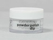 CUCCIO PRO Dipping Dip Powder Polish Nail Color Siver w/silver Mica  0.5 oz /14g