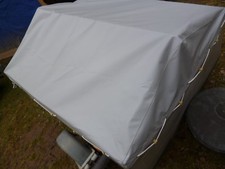 Giebelplane ORANGE PKW Anhänger HP 500 Hänger DDR Plane  NEU 170x110cm