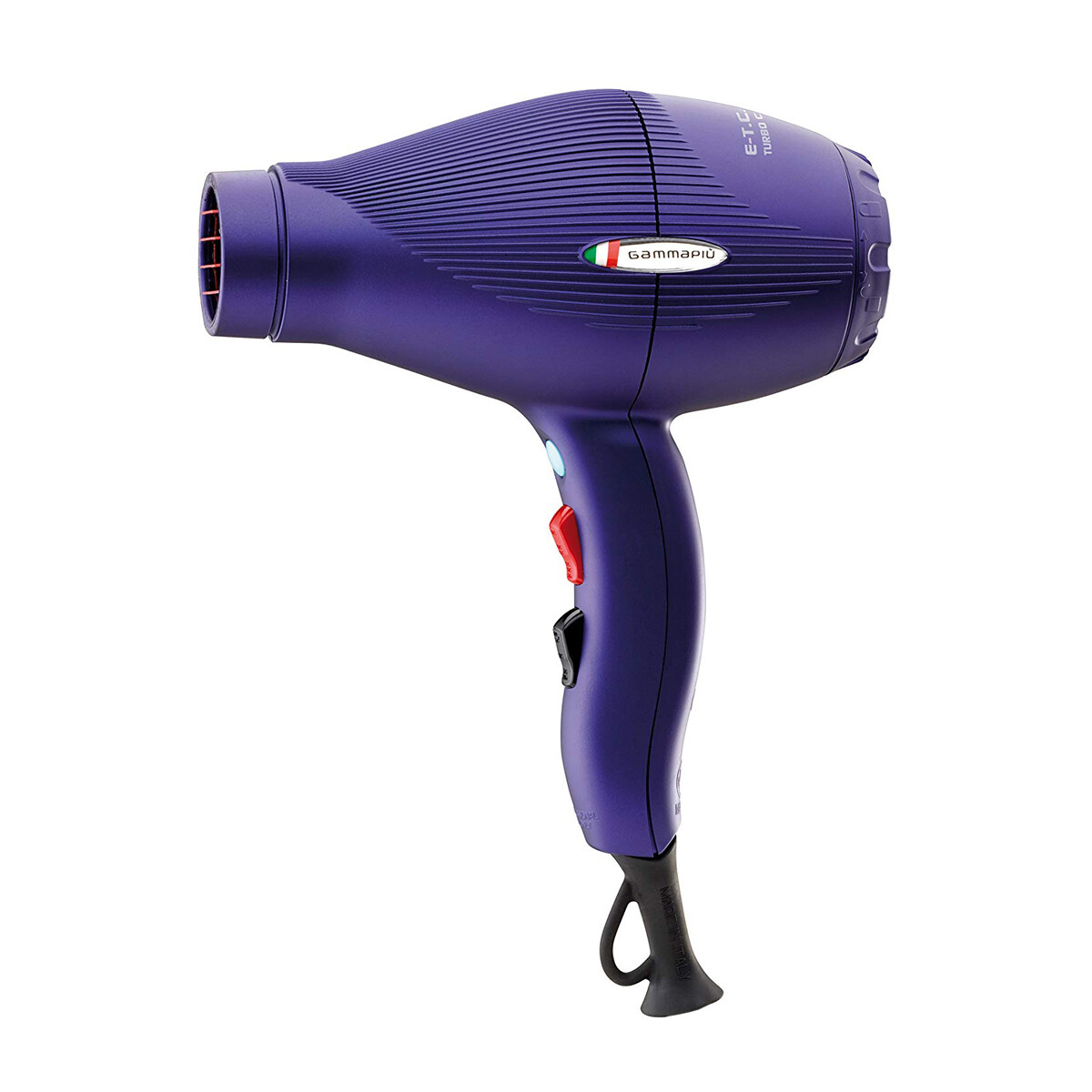 Gamma Più E-T.C. LIGHT Blu Opaco: L'Asciugacapelli Compatto Elegante