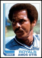 Amos Otis #725 1982 Topps