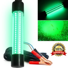 90000000Lumen 12V 126 LED Green Underwater Green Fishing Light Lamp Attract Fish