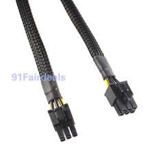 6pin to 6pin pcie GPU Video Card Cable Asus G20 ROG Power Supply 34cm