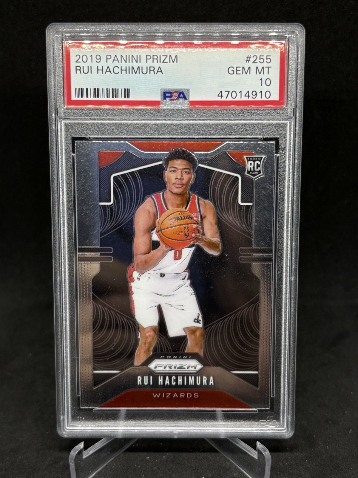 2019 Panini Prizm #255 Rui Hachimura PSA 10 Rookie RC LAKERS
