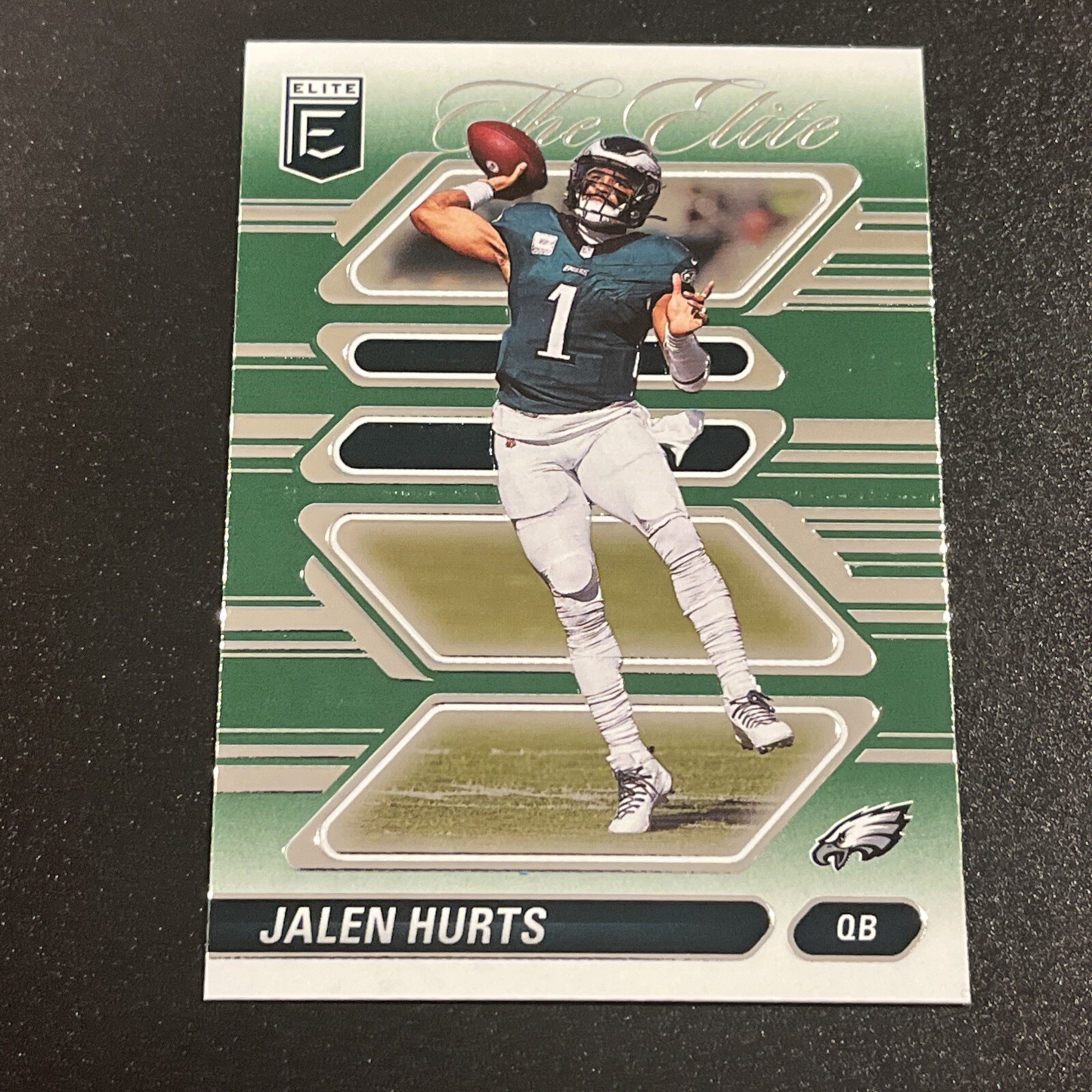 2024 Panini Donruss Elite Green Jalen Hurts Football Card