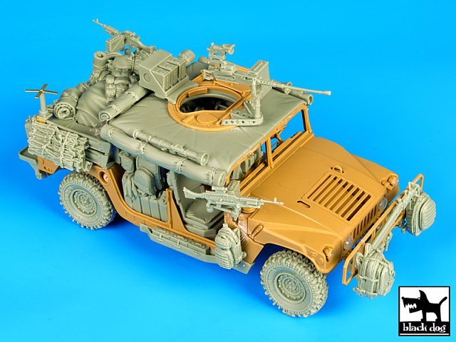 Black Dog 1/35 HMMWV Humvee Special Forces Conversion Set (for