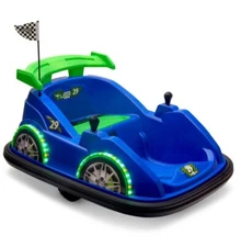 Flybar FunPark Racer Ride-On Bumper Car Vehicle for Kids Toddlers 1.5-4 Years