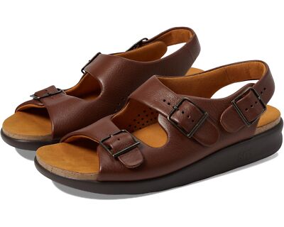 SAS Womens Relaxed Comfort Sandal Amber