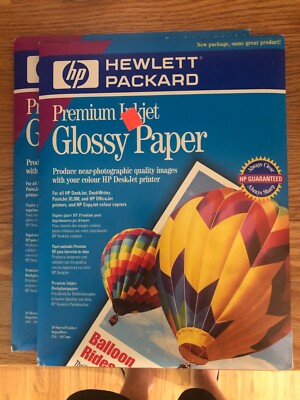 [C] HP Premium Inkjet Glossy Paper (50 Shts - Qty 2) C3837A