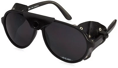 Alpland BERGBRILLE GLETSCHERBRILLE-Mountain Sportbrille polarisiert Schutzbrille