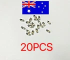 20x Stainless Steel Roller Blind Ball Chain Connector Joiner Link Metal Repair