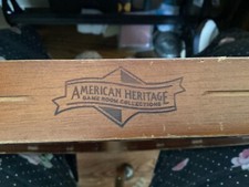 American Heritage Pool Table Supplies Lot chalks, tips, rack,brush for billiards