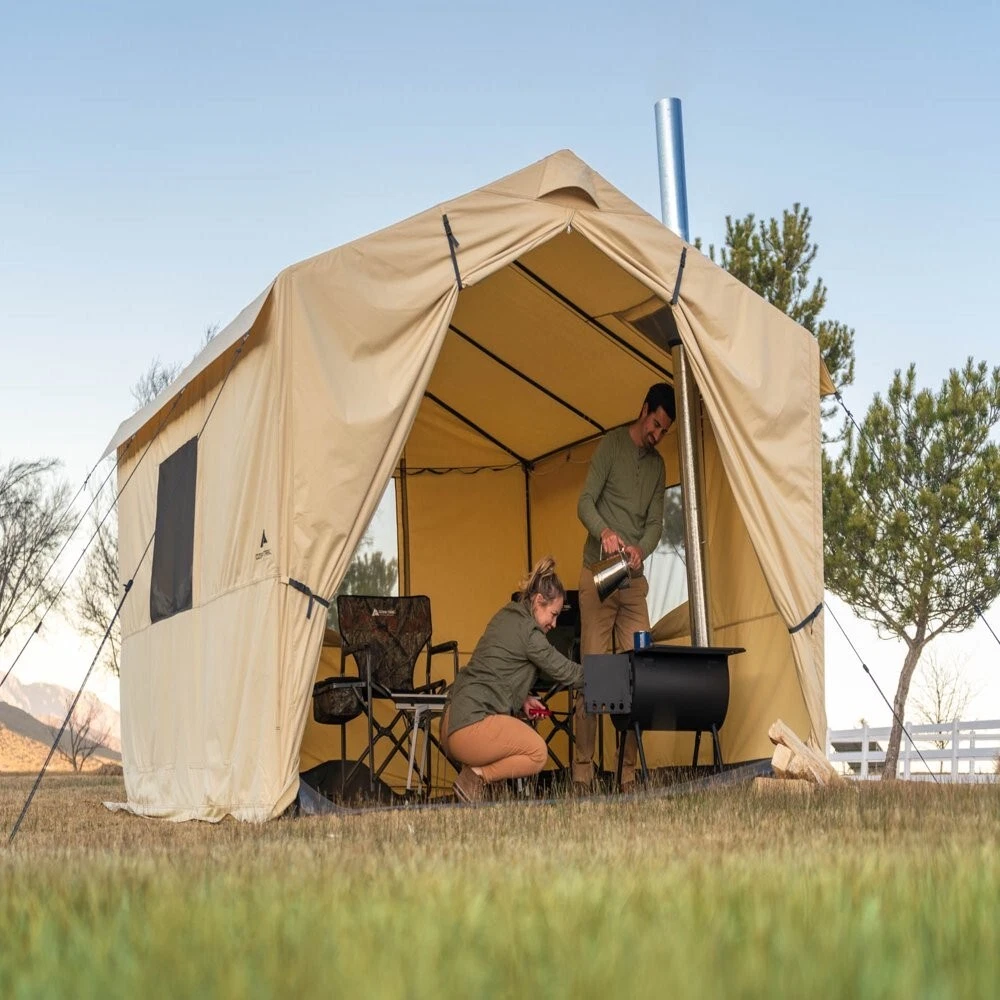 Ozark trail canvas clearance tent